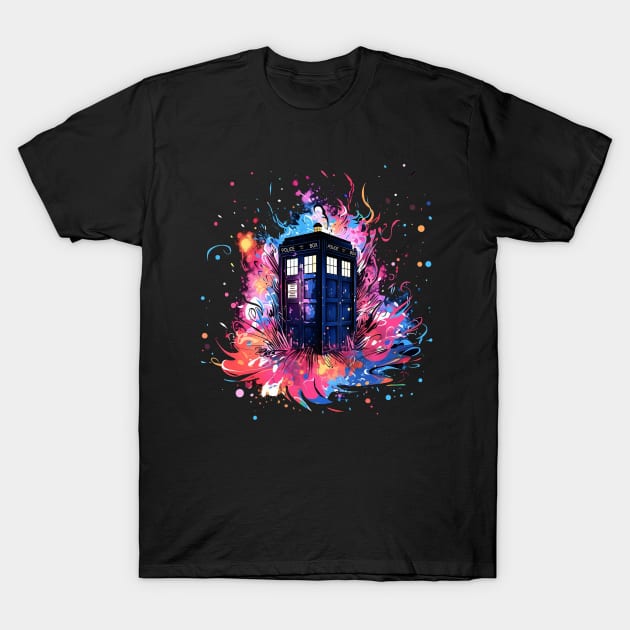 dr who T-Shirt by a cat cooking